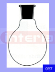 Flask, Round Bottom, short neck